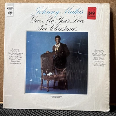 Johnny Mathis - Give Me Your Love For Christmas - 1969 Columbia CS 9923 vinyl LP - Image 1 of 4