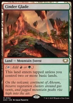 Magic/MTG Zunderwald-Lichtung EOC-154 Rare Deutsch Neu - Bild 1 von 2