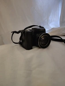 Kodak EasyShare Z812 IS 8.1MP Digital Camera 12X Optical Zoom Black Tested Works - Picture 1 of 3