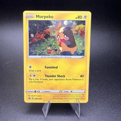 Morpeko - SWSH116 - Cosmos Holo - SWSH: Sword & Shield Promo Pokemon Card - Image 1 of 2