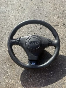 Audi S4 B5 A4 97-01 Steering Wheel OEM 98 99 00 2001 1999 1998 1997 - Picture 1 of 8