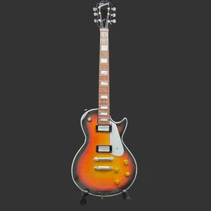 Miniature Guitar - Gibson Les Paul Sunburst - Model Guitar Inc Stand - Picture 1 of 7