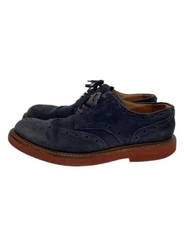 LOUIS VUITTON（LV） LOUIS VUITTON Wingtip Scarpe da abito UK6.5 NVY Scamosciato 16