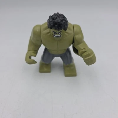 Large Hulk Minifigure in Olive Green ~ Marvel ~ Lego Iron Man - Image 1 of 4
