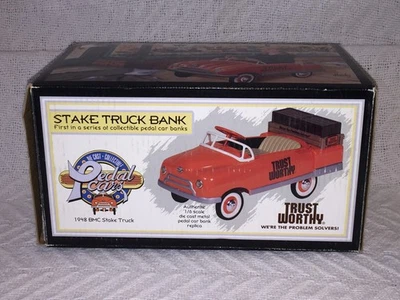 Réplica de coche a pedales 1996 banco coleccionable DieCast BMC Stake Truck escala 1/6 en caja Foto 1 de 4