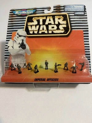 Micro Machines Star Wars Imperial Officers Figure Set 66080 1997 Galoob – New - Image 1 of 3