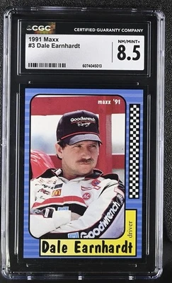 CGC 8.5 1991 Maxx Dale Earnhardt #3 - Image 1 of 2