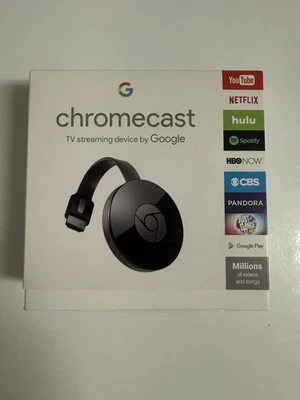 SEALED Google Chromecast 2nd Gen HD Media Streamer NC2-6A5 (GA3A00093-A14-Z01) - Image 1 of 3