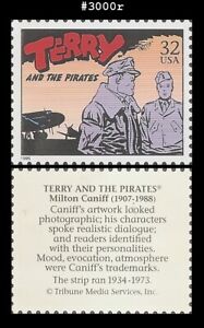 USA5 #3000r MNH Comic Strip Classics - Terry and the Pirates