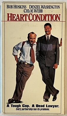 Heart Condition - VHS Tape 1995 - Bob Hoskins Denzel Washington Chloe Webb - Image 1 of 4