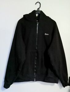 Rocky Men's  Full Zipper Black Hoodie/Jacket Size 2XL  Pockets 