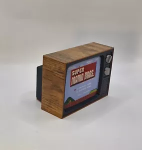 Classic Super Mario Bros Model Retro TV With Illuminated Screen. - Home Decor - Picture 1 of 5