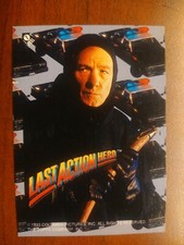 NEW UNCIRCULATED 1993 Last Action Hero Trading Card Sticker #7 Your CARD Choice