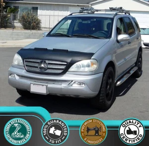 Auto Motorhaubenbra für Mercedes ML W163 1998 1999 2000 2001 2002 2003 2004 2005 - Bild 1 von 25