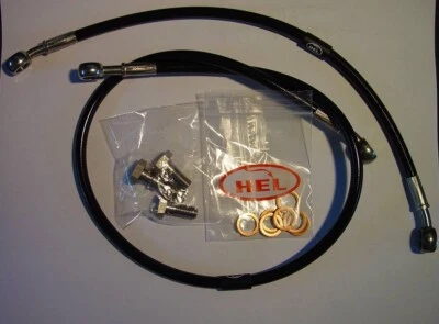 1967-77 Norton Commando, Heavy Duty Stainless Rocker Oil Feed Line, KIT.  UK - Image 1 of 4