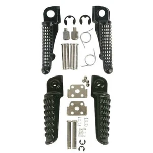 Reposapiés delantero trasero estriberas aptas para Kawasaki Ninja ZX-6R ZX10R ZX12R ZX636 - Imagen 1 de 12