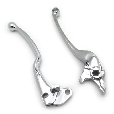 HTTMT Chrome Brake Clutch Levers for Suzuki GSR600 06-11 TL1000S 1997-2001 - Image 1 of 4