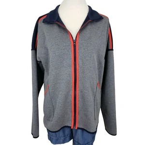 Champion Jacket Women's Large Soft Shell Athletic Zip Up Mock Neck Long Sleeve - Picture 1 of 9