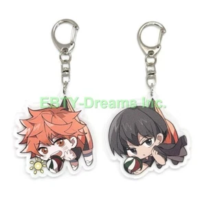2er Set Haikyuu Anime Acryl Schlüsselanhänger Hinata Shouyou, Kageyama Tobio v4 - Bild 1 von 2