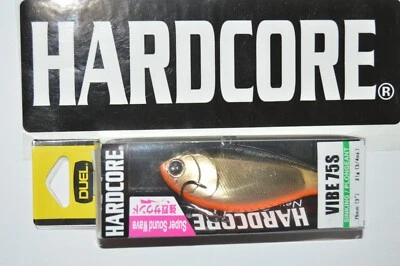 Yo Zuri Duel Hardcore 75s Sound Wave Vibe 3" 3/4oz dorado negro r1193-gbl Foto 1 de 3