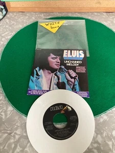 ELVIS PRESLEY white 45 vinyl UNCHAINED MELODY # APL2-2587 MINT - Picture 1 of 5