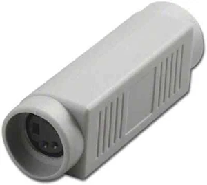SVHS S-VIDEO 4 PIN MINI DIN FEMALE SOCKET TO SOCKET ADAPTER CABLE COUPLER/JOINER - Picture 1 of 9