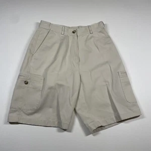 L.L. Bean Boys Youth 4 Beige Original Fit School Cargo Shorts 26x9 280396 - Picture 1 of 12