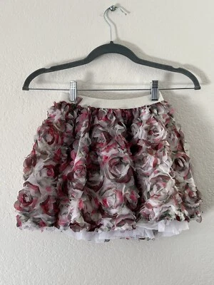 Children's Place Girl Size Small 5/6 Rose Skirt Tutu Lined Tulle Spring Easter - Image 1 of 4