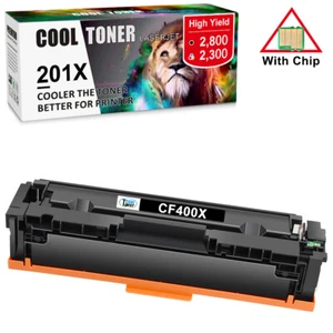 1x tóner de alto rendimiento CF400X 201X compatible con HP Color Laser Jet Pro MFP M277dw - Imagen 1 de 11