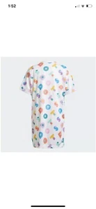 ADIDAS X LEGO® DOTS™ GIRLS DRESS SIZE SMALL GP1874- NWT - Picture 1 of 5