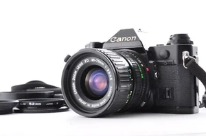Canon AE-1 Program Black / Lens New FD 35-70mm f/3.5-4.5 Exc+++ SLR Camera Y1320 - Picture 1 of 22