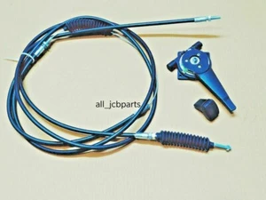 Jcb - Throttle Cable Assy. With Lever (Part No. 910/45400) - Picture 1 of 9