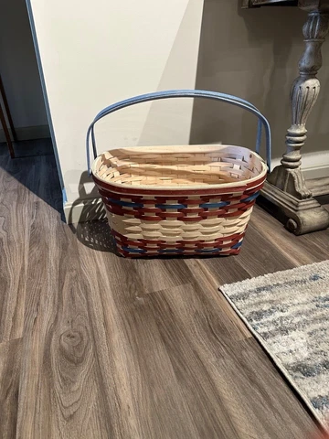 Dresden and Company 2021 Red, White and Blue Company Picnic Basket Cover