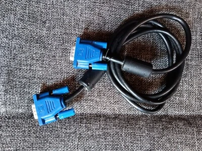 VGA Extension Cable 5 Ft Male to Male 15-Pin for PC TV Monitor Project - Image 1 of 4