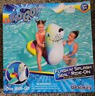 Bestway H20 Go! Flash N' Splash Seal Ride-On Inflatable Pool Toy Brand New
