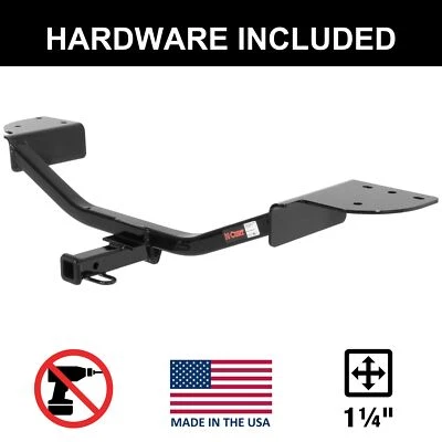 Enganche de remolque CURT 2007-2016 Volkswagen Eos All Class 1, receptor de 1-1/4" Foto 1 de 4