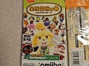 Nintendo Animal Crossing Amiibo Card Series 1 [ 3 Cards in 1 Pack ] NEW Japanese - Picture 1 of 3