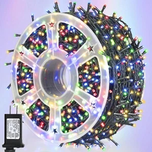 WATERPROOF 164FT STRING 500 LED LIGHTS MEMORY FUNCTION 8 MODES - SHIPS FREE! - Picture 1 of 7