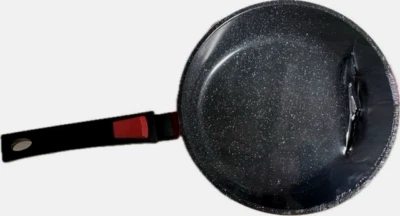 Pfanne Ø 24 cm Griff abnehmbar Rot extra hoch - Bild 1 von 3