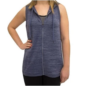 NEW Active Life Women's Athleisure Full Zip Hooded Vest Size Small $78 Retail - Picture 1 of 5