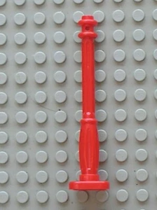 LEGO Harry Potter rote Stütze 2x2x7 Lampenpfosten 6 Sockel Flöten 2039 Set 3674 4708 - Bild 1 von 1