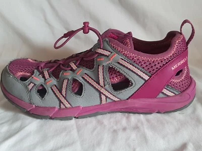 Merrell Niñas Hydro Choprock Shandal Rosa, Gris Deportes Aire Libre Transpirable Talla 6 Foto 1 de 4