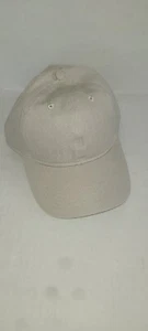  Chapeau beige réglable à bretelles échantillon chapeau neuf sans étiquette - Photo 1/7