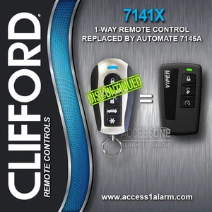 NEW Viper 7147V Remote Control For Discontinued Clifford 7141X EZSDEI7141 - Picture 1 of 3