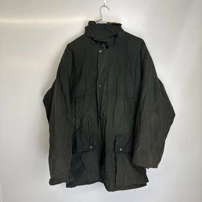 Chaqueta de cera verde Hoggs Of Fife para hombre talla Uk XS Foto 1 de 4