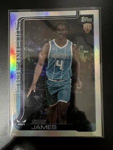 2025-26 Topps #233 Sion James Rainbow Foilboard - Picture 1 of 2