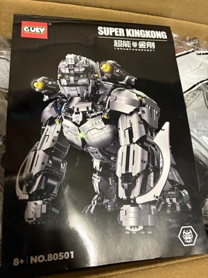 4160Pcs Robot Super Kong Mech Gorilla Model Building Set BIG primal - Image 1 of 3