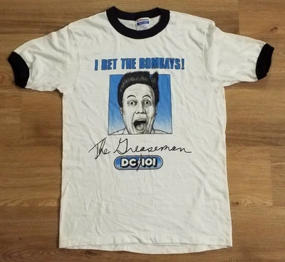 Rare Vintage 80s The Greaseman DC 101 Radio DJ T Shirt Hanes USA Single Stitch - Image 1 of 4