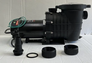 Above Ground Swimming Pool Pump Single Speed 2 HP 110 GPM 110V / 240V - Picture 1 of 13