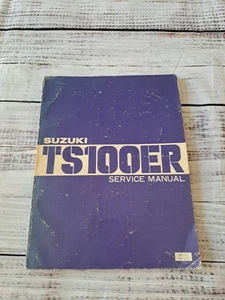 Manual de servicio original de motocicleta Suzuki TS100ER -- --- - Imagen 1 de 14